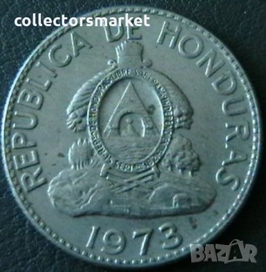50 центаво 1973, Хондурас, снимка 2 - Нумизматика и бонистика - 21531243