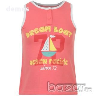 Детска тениска OCEAN PACIFIC в розововетът е много нежен-корал,нова,ра, снимка 1 - Детски тениски и потници - 10652256