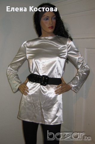 Елегантна риза с гол гръб, снимка 6 - Ризи - 10514947