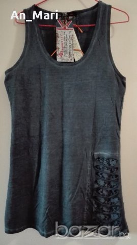 Lee Cooper - Туника с дантела - хл, снимка 2 - Туники - 21306335