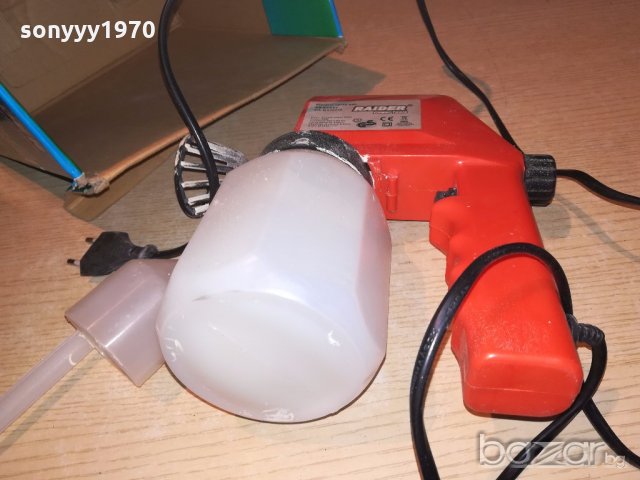 raider electric spray gun-220в-с кутия, снимка 2 - Други инструменти - 20152343