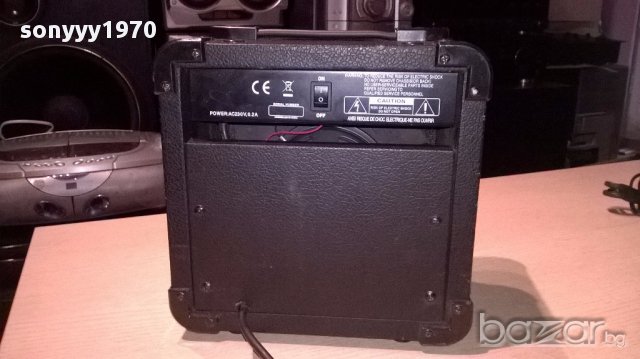 Fame pl-10 gitar amplifier-24/24/15см-внос швеицария, снимка 13 - Китари - 15093776