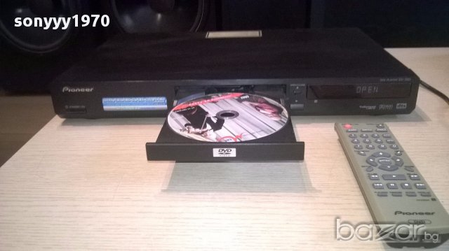 Pioneer dv-350k dvd/mp3+remote-внос швеицария, снимка 3 - Ресийвъри, усилватели, смесителни пултове - 14782212