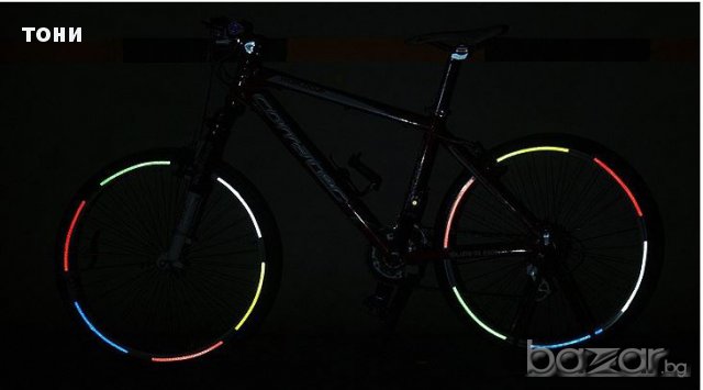 Светлоотразителни ленти за ВЕЛОСИПЕД МОТОЦИКЛЕТ КОЛА високо качество, снимка 3 - Велосипеди - 13430796
