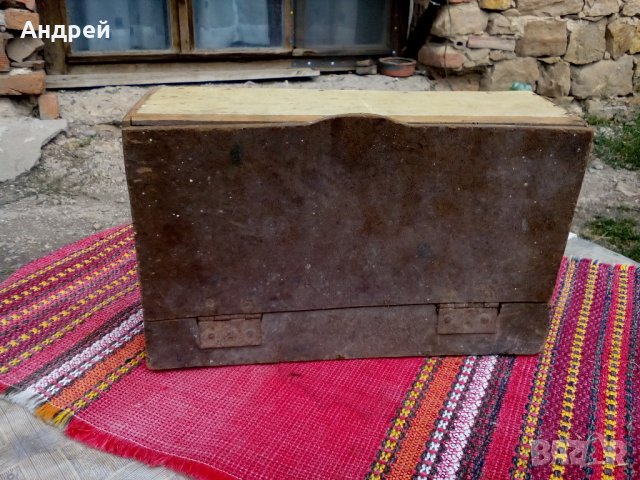 Стара дървена кутия #2, снимка 7 - Антикварни и старинни предмети - 22822694