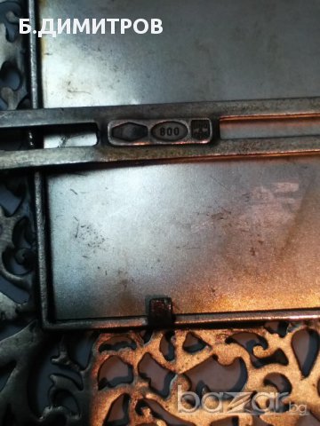 Сребърна Рамка За Снимки, снимка 4 - Антикварни и старинни предмети - 13462707