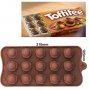 Тофифи Toffifee бонбони силиконов молд форма калъп декорация торта шоколад фондан лед желирани гипс