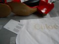 Дамски  червени сандали Chloé 100 % кожа ,100 % оригинални , снимка 10