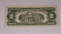 $ 2 Dollars 1963-A Red Seal Note AU-UNC, снимка 3