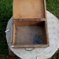 Старинен дървен куфар #2, снимка 6 - Антикварни и старинни предмети - 22398938