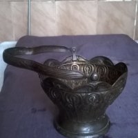 стара купа,захарница арт деко, снимка 3 - Антикварни и старинни предмети - 25478251