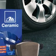 Керамични спирачни накладки Ate Ceramic - топ цени за BMW Mercedes Audi VW, снимка 2 - Части - 11478158