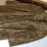Ново дамско кожено палто от нутрия, заедно с нова шапка от нутрия, снимка 8 - Палта, манта - 12214107