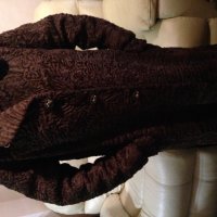 Кожено палто-АСТРАГАН -естествена кожа М, снимка 4 - Палта, манта - 23714996