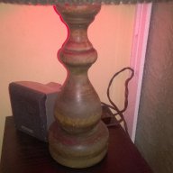 ретро-нощна лампа-внос швеицария 50/30см-от швеицария, снимка 4 - Антикварни и старинни предмети - 9002179