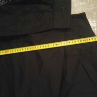 Черна риза дълъг ръкав Pierre Cardin, снимка 8 - Ризи - 13465222