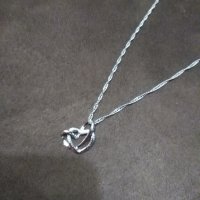 Колиета с форма на сърце , снимка 3 - Колиета, медальони, синджири - 24955713