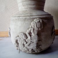 стара керамична ваза, снимка 2 - Антикварни и старинни предмети - 22121714