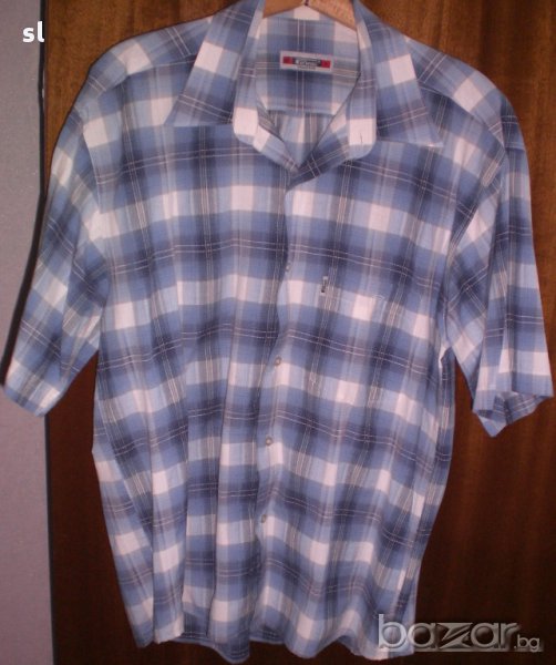 Мъжка риза с къс ръкав/Fiome , снимка 1