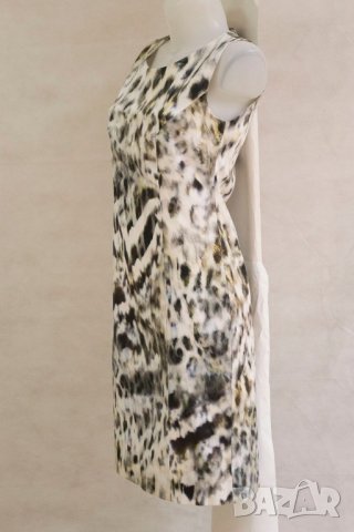 Памучна рокля в леопардови шарки марка Conquista - S, снимка 4 - Рокли - 21670859