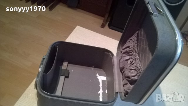 sony-made in japan-ретро куфар-22х22х16см-внос швеицария, снимка 4 - Колекции - 23069002