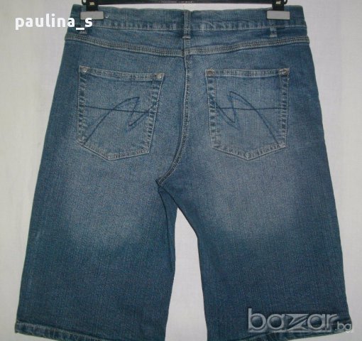 Еластични дънкови бермуди ”Gina Benotti”original brand / универсален размер, снимка 2 - Къси панталони и бермуди - 15022664