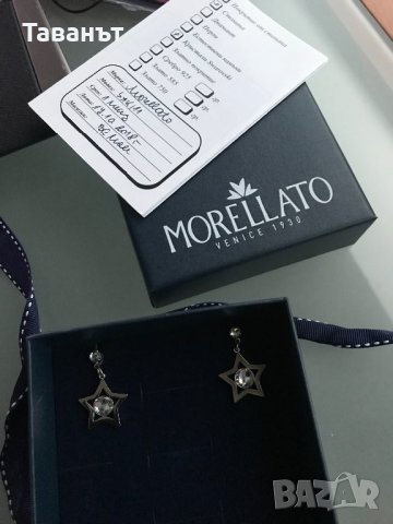 Обеци Morellato с кристали Swarovski, снимка 2 - Обеци - 25348695