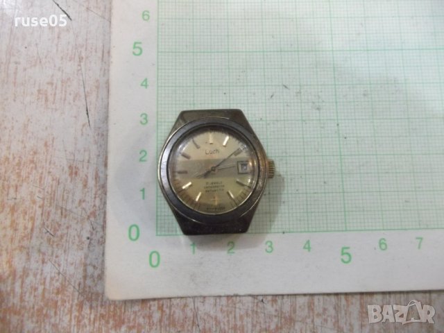 Часовник "Luch" автомат дамски ръчен съветски работещ, снимка 2 - Дамски - 23659946