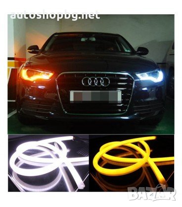 LED /дневни/ СВЕТЛИНИ за фар с функция мигач