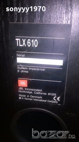 jbl tlx610-8ohm-made in denmark-61x32x26см-внос швеицария, снимка 16 - Тонколони - 19248922
