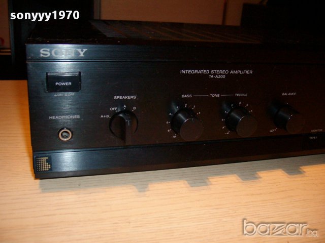 sony ta-a200-stereo amplifier-made in japan-внос швеицария, снимка 13 - Ресийвъри, усилватели, смесителни пултове - 11989618