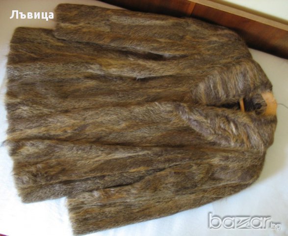 Ново дамско кожено палто от нутрия, заедно с нова шапка от нутрия, снимка 8 - Палта, манта - 12214107