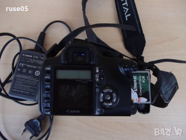 Фотоапарат "Canon - EOS - 350D" с обектив работещ, снимка 7 - Фотоапарати - 24454233