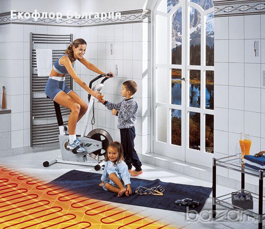 Нагревателни кабели и мрежи за подово отопление ECOFLOOR, снимка 2 - Други ремонти - 15671032