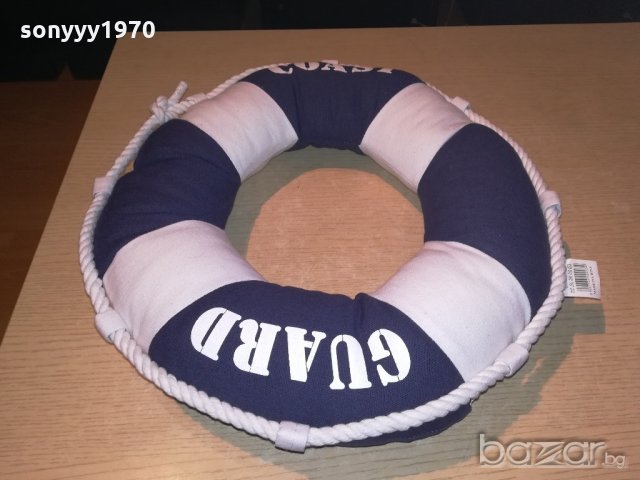 ПОРЪЧАНО-coast guard-40см-ретро колекция-пояс/възглавничка