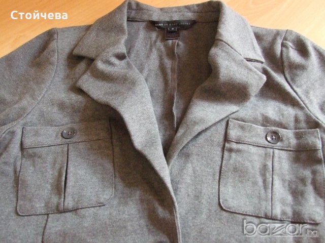 Marc By Marc Jacobs дамско дизайнерско сако в сиво, снимка 16 - Сака - 20697738