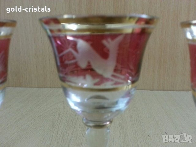 антикварни съклени чашки, снимка 10 - Антикварни и старинни предмети - 25384085