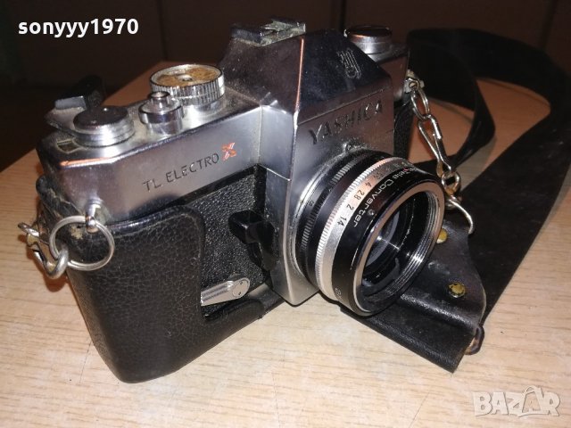 yashica made in japan-ретро колекция-внос швеицария, снимка 6 - Фотоапарати - 21712951