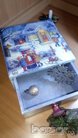 Кутия"Снежни забавления", снимка 3 - Декорация за дома - 19911063