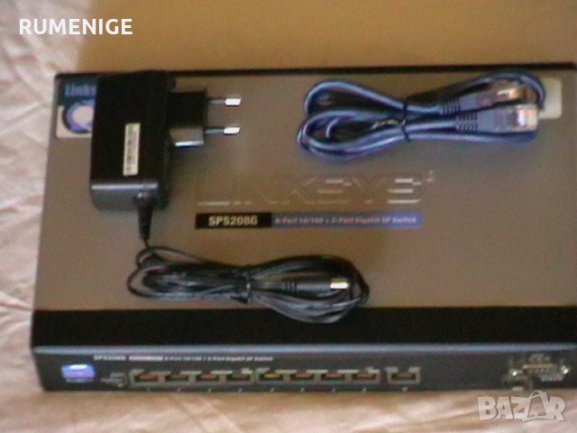 Суич, Switch CISCO SPS208G, снимка 2 - Суичове - 24836752