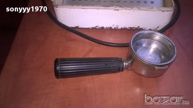 Кафемашина плевен с ръкохватка и цедка, снимка 10 - Кафемашини - 15717932