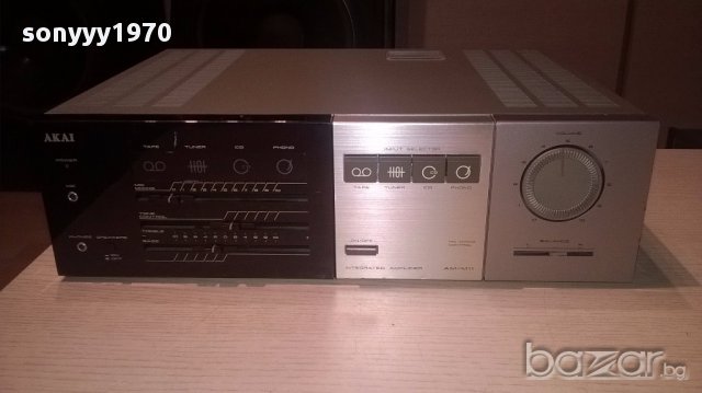 &akai am-m11 stereo amplifier made in japan-от швеицария, снимка 8 - Ресийвъри, усилватели, смесителни пултове - 16183609