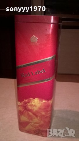 johnnie walker-red label-метална кутия от уиски, снимка 6 - Колекции - 22889658