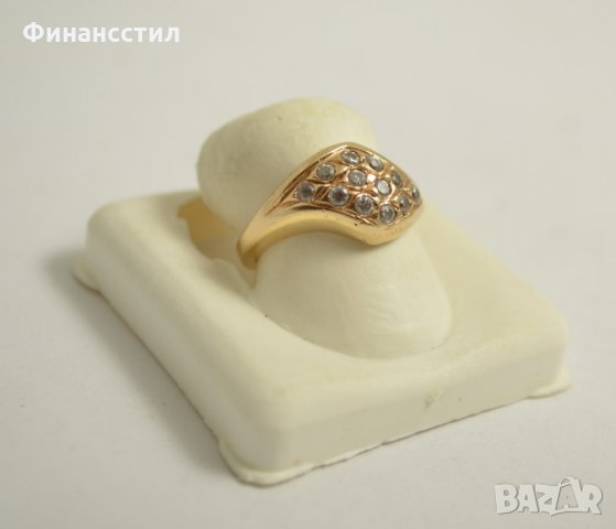златен пръстен 43562-4, снимка 3 - Пръстени - 23695724