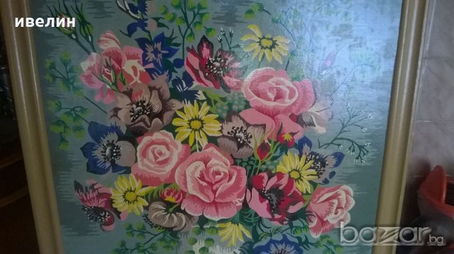 картина-цветя, снимка 3 - Картини - 18761880