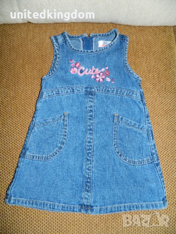 Чисто нова дънкова рокличка Cute