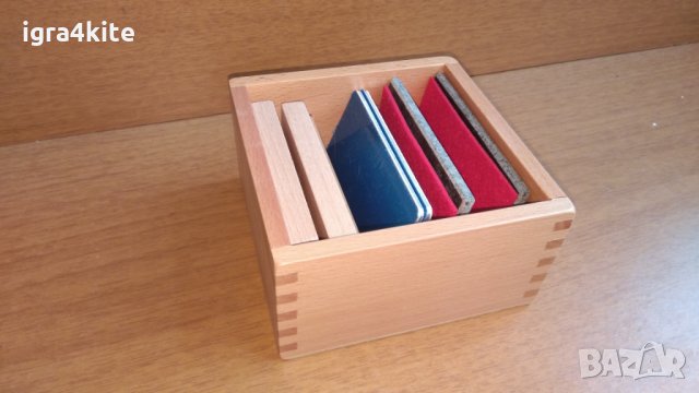 Термична Монтесори сетивна кутия с различни материали / термални кутии, снимка 2 - Образователни игри - 24999480