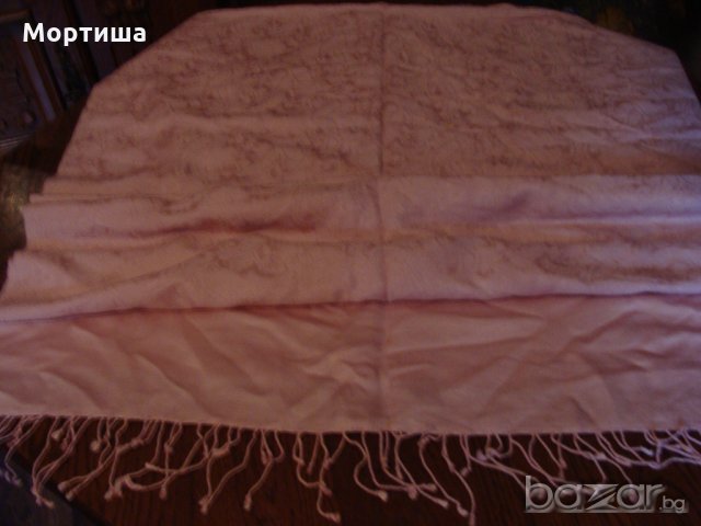 Кашмир и коприна дамски шал , снимка 5 - Шапки - 19403612