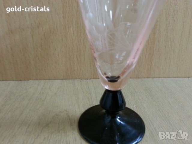 Стари стъклени чашки, снимка 7 - Антикварни и старинни предмети - 25384316