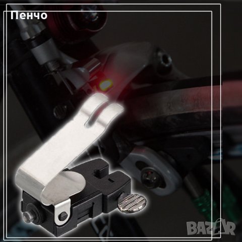 Стоп светлина за спирачка на задно колело на велосипед LED за Предупреждение за безопасност лампа  , снимка 9 - Аксесоари за велосипеди - 21842397